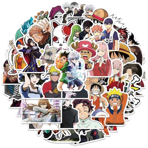 Adesivi Dragon Ball In Vinile - Set Da 50 Pezzi, Impermeabili, Per Laptop, Bottiglie, Quaderni, Design Vivace - Foto 12