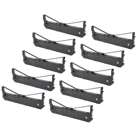 Vhbw - 10x Nastro Inchiostrato Per Panasonic Kx-p180, Kx-p181 Stampante - Foto 10