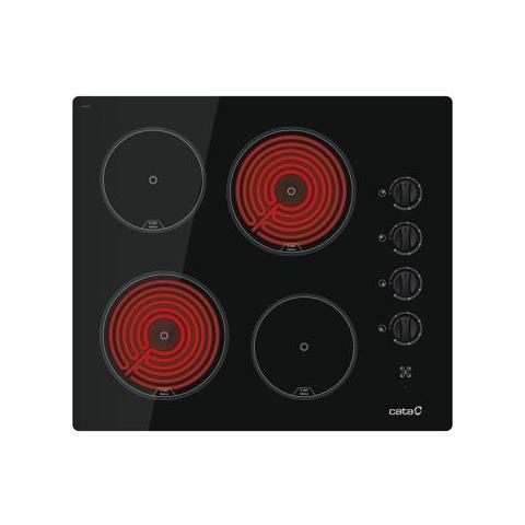 Cata Nero - Piano Cottura 604 Hvi In Vetroceramica Zone Cottura Da 60 Cm Colore Taglia 4