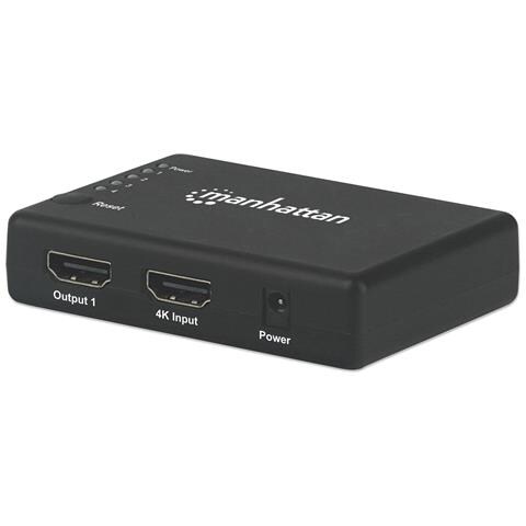 Image of IDATA HDMI-4K4PMH - Splitter HDMI 4K UHD 3D con LED 4 vie