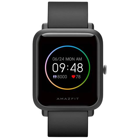 AMAZFIT Smartwatch Bip S Lite Impermeabile 5ATM Display 1.28" Bluetooth Nero