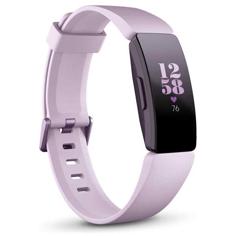 Fitbit Activity Tracker Inspire HR Impermeabile 5 ATM Display OLED Bluetooth per Fitness con Cardiofrequenzimetro e Contapassi Taglia S / L Lilla