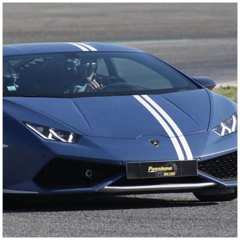 Image of Cofanetto Regalo Per Uomo - 1 Giro Adrenalinico In Supercar - Idee Regalo Originale Per Lui - 1 Giro Di Pista A Bordo Di: Ferrari 458 Italia E Lamborghini Huracan Avio