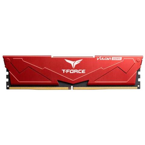 Team Rosso - Memoria T-Force Gb (2X16 Gb) Ddr5 6000 Mhz Cl 38 Colore Taglia 32