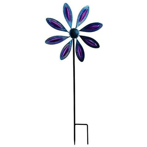 Image of Spinner Del Vento In Metallo -mulino A Vento Del Giardino A Vento Arte Di Decorazioni Da Giardino Esterno