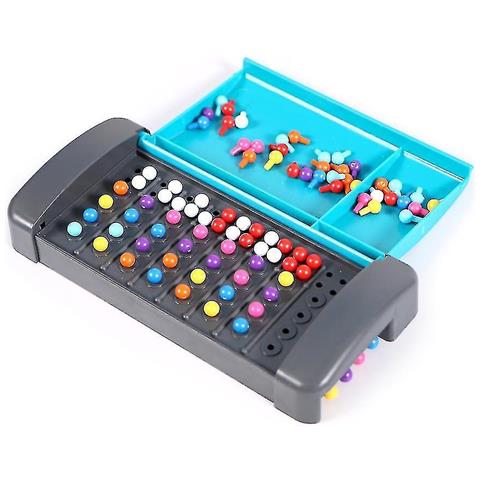 Image of Montessori Mastermind Code Breaking Mini Board Game Traveling Toy For Family Children Educational