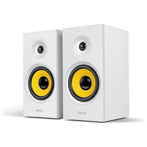 Edifier R1080BT Coppia Diffusori Attivi Bass Reflex 2.0 Potenza 24 Watt Bluetooth Colore Bianco