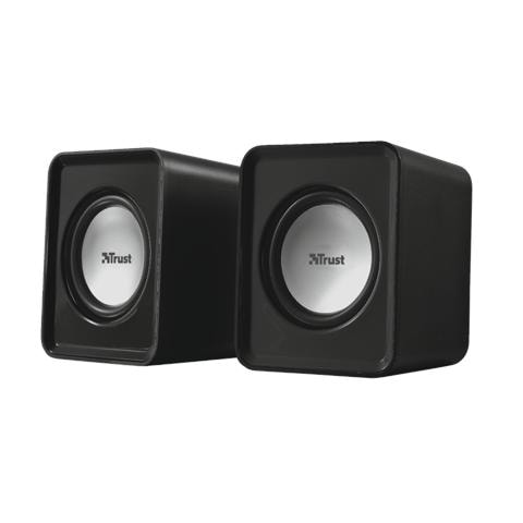 Trust Set Altoparlanti Leto 2.0 6W USB - Nero