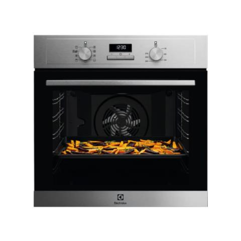 ELECTROLUX Forno Elettrico da Incasso EOM3H00X Capacità 72 L Multifunzione Ventilato Potenza 2790 W Colore Acciaio Inossidabile