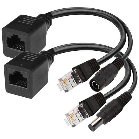 HTN 2 Pcs Iniettore Passivo Iniettore E Distributore Kit Dc Power Adapter