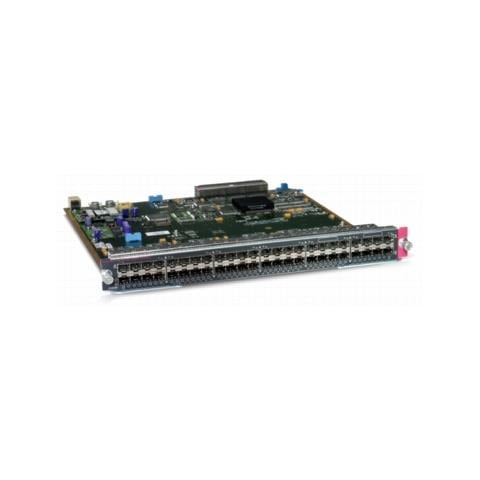 CISCO SYSTEMS Cisco WS-X6148-FE-SFP= , IEEE 802.1D, IEEE 802.1Q, IEEE 802.1p, IEEE 802.1s, IEEE 802.1w, IEEE 802.1x, IEEE 802.3, IEEE 802.3, LC, Multi-mode, Cisco Catalyst 6500, EHERLIKE-MIB (RFC 1643) , IF-MIB (RFC 1573) , Bridge MIB (RFC 1493) , CISCO-STACK-MIB, CISCO-VTP-MIB, C, 0 - 40 °C