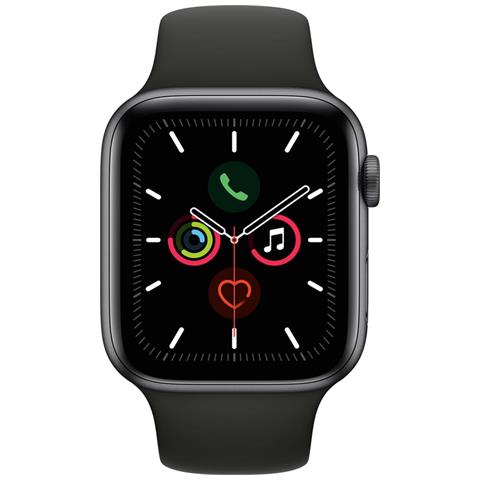 APPLE - Watch 5 44 mm Impermeabile 5ATM GPS 32GB WiFi / Bluetooth con  Cinturino Sport Nero Antracite - ePrice