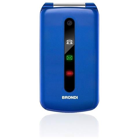 BRONDI President Blu Dual Sim Display 3" 240x320 Bluetooth Slot MicroSD Fotocamera 1.3MP Italia
