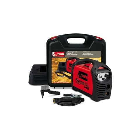 Telwin Saldatrice inverter "Force 145" con valigetta + KIT
