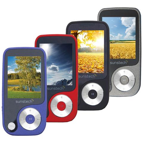 SUNSTECH Thorn, MP4, Flash-media, Rosso, USB 2.0, TFT, FM