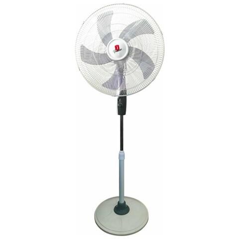 Arcamania Ventilatore A Colonna 70w Bianco Piantana Base Regolabile Jordan Fresco
