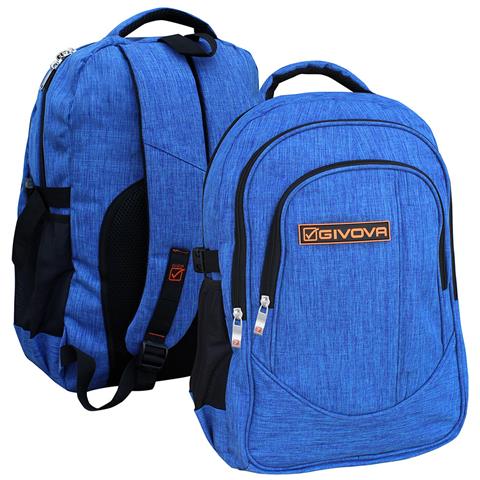 Givova Azzurro - Zaino Mountain Di Colore Jeans Misura 11X33x43 Cm
