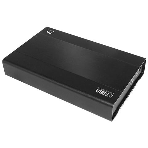 Box Esterno USB 3.0 Per HDD/SSD 2.5" - Case Esterno SATA Con Indicatore LED Nero