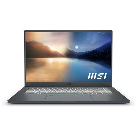 Ultrabook Prestige 15 A11SCS-431IT Monitor 15.6'' Full HD Intel Core i7-1185G7 Ram 16GB SSD 1TB Nvidia GTX1650 Ti Max-Q 4GB 4xUSB 3.1 Windows 10 Home