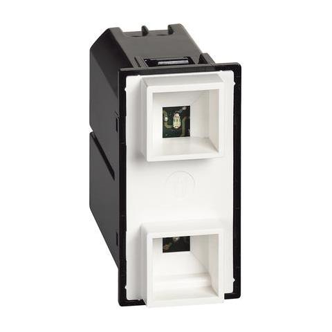 BTICINO Portalampada Led Living Now Di Segnalazione Rosso E Verde K4373