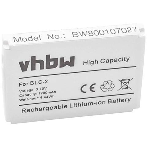 vhbw - Batteria Vhbw Li-ion 1200mah (3.7v) Per Smartphone, Cellulare ...