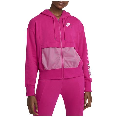 NIKE - Felpa Da Donna Full Zip Air Fuxia Taglia M Codice Cz8618-615 - ePrice