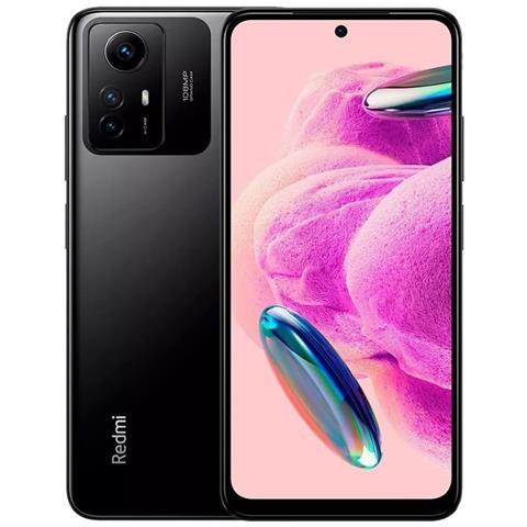 XIAOMI Redmi Note 12S  4G 256 GB 8 GB Ram Dual Sim Display 6.43" Full HD+ Slot Micro SD Fotocamera 108 Mpx Android Onyx Black