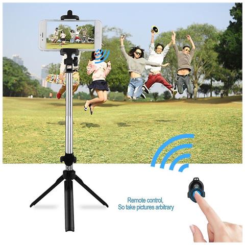 SLD Mini Treppiede 3 In 1 Stickie Bluetooth Selfie Bluetooth Selfie Bluetooth