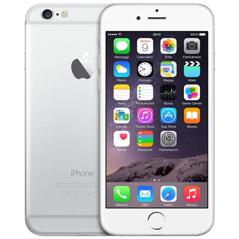 Apple iPhone 6 16 GB Argento (Ricondizionato SILVER) Apple iPhone 6 16 GB Argento (Ricondizionato SILVER)