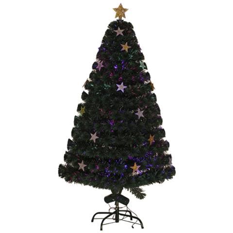 HOMCOM Albero di Natale Alto 180cm Innevato con 240 Luci LED e 618 Rami