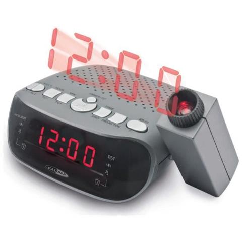 Image of Calibro Hcg201 Sveglia Fm Sveglia Doppia Sveglia - Grigio