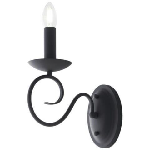 Applique Beatrice Antracite 1xe14 11x28x26cm