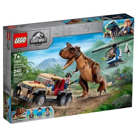 LEGO 76941 Jurassic World L’inseguimento del Dinosauro Carnotaurus