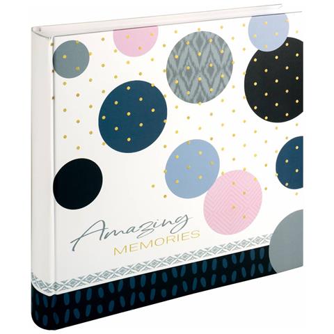 Walther Design Amazing Memories Album Foto, Blu, 30x30 cm