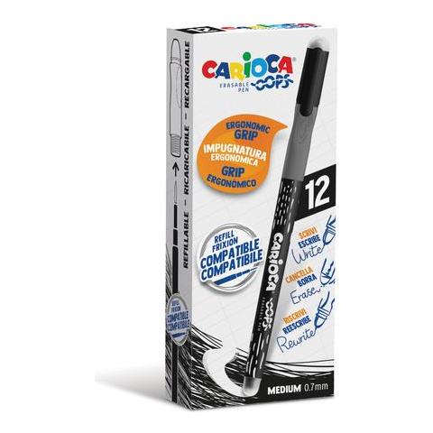 CARIOCA Cf12 Penna Cancellabile Blu Oops