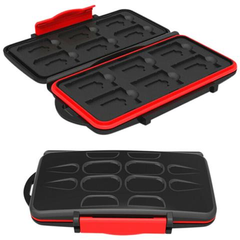 HTN Porta Slot Memory Card Case Holder Impermeabile Scheda Di Archiviazione Multiuso Scatola Sd Storage Sd