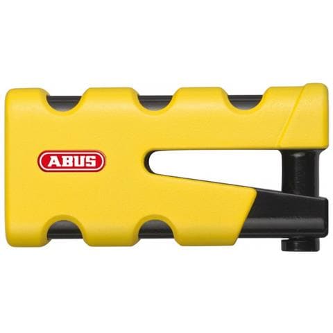 Bloccadisco Antifurto Per Moto ABUS Granit Sledg 77 - Perno 13 Mm, Con Cavo Promemoria, Rosso