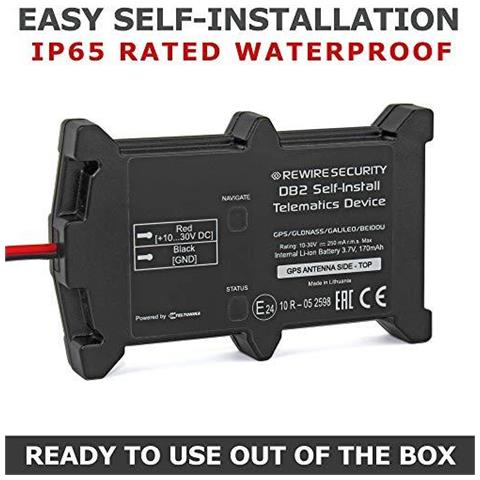 REWIRE SECURITY Rewire Sicurezza Db2 Car Van Caravan Motocicletta Tempo Reale Auto Install Dispositivo Della Flotta Di Gps Vehicle Tracking System Tracker