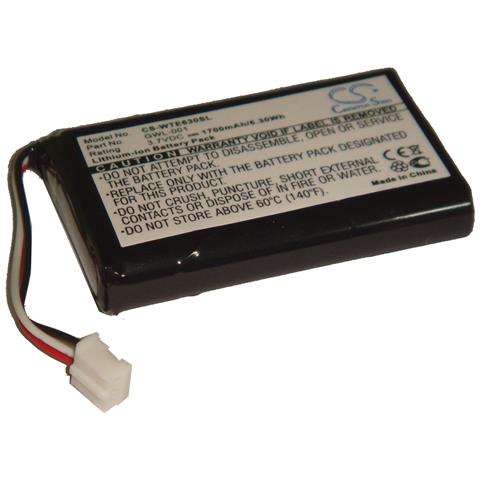 vhbw Batteria Vhbw Per Wacom Airliner Ws100 Tablet, Cte-620bt, Cte-620bt, Ecc. Wireless Pen Tablet, Graphire 4 Come Gwl-001. 1700mah