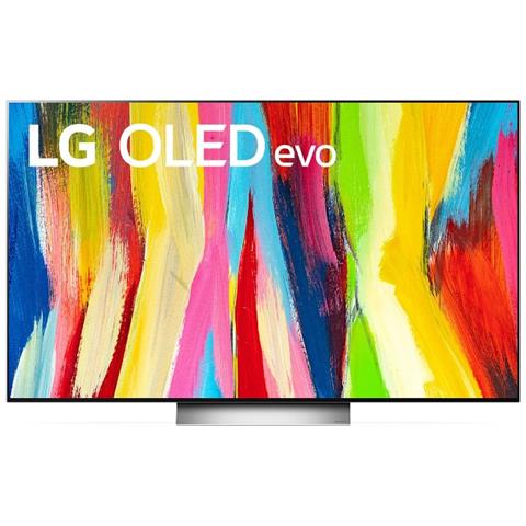 LG TV OLED EVO Ultra HD 4K 55" OLED55C22LB Smart TV WebOS UltraSlim Argento 2022 