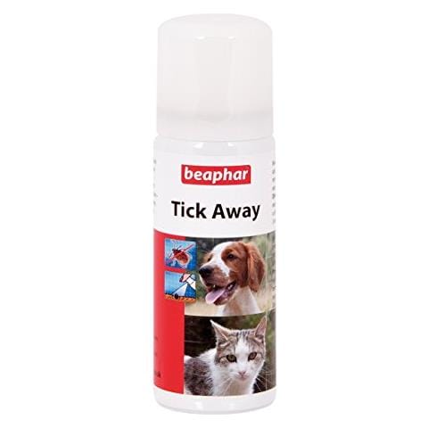 Beaphar Tick Away 50Â ml Spray Non Tossico Ghiaccia Zecche Per Una Facile Rimozione Cat Dog