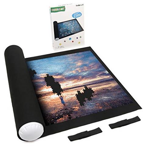 Image of Jigsaw Puzzle Roll Mat Puzzle Storage Puzzle Saver, Materiale Rispettoso Dellambiente, Conserva Puzzle Fino A 1500 Pezzi