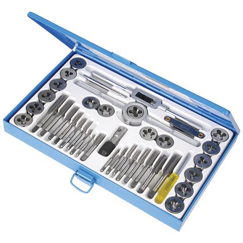 Silverline - 186811 Set Di Maschi E Filiere Di Qualità Esperta P. Zi Taglia 40