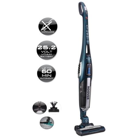 HOOVER - ATV252LT Scopa Elettrica Athen Evo Senza Sacco Potenza 25.2 V  Colore Verde Petrolio - ePrice