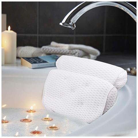 HTN - Cuscino Da Bagno, Cuscino Spa Della Vasca Con Tecnologia A Maglie Dell Aria 4d 8336082670360 - Foto 12