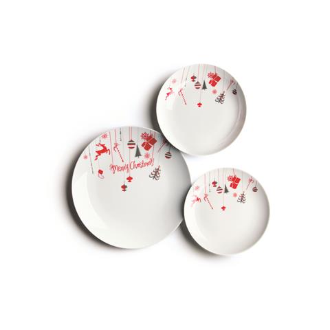 Excelsa Foliage - Vajilla De 18 Piezas De Porcelana : Aazon.es