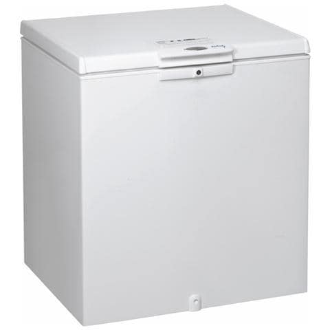 WHIRLPOOL Congelatore Orizzontale WH 2011A+E 6° Senso Classe F Capacità Lorda / Netta 207/204 Colore Bianco