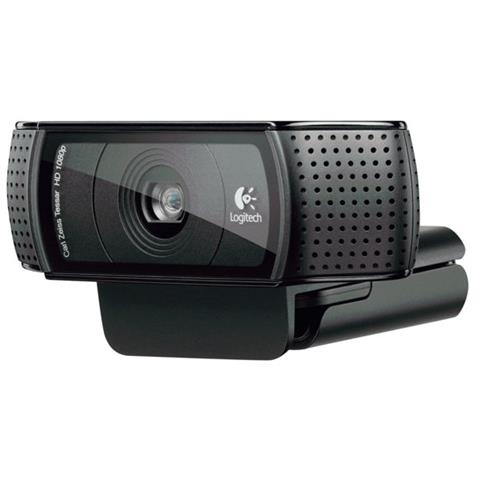LOGITECH Webcam HD Pro C920 Microfono Incorporato USB Colore Nero