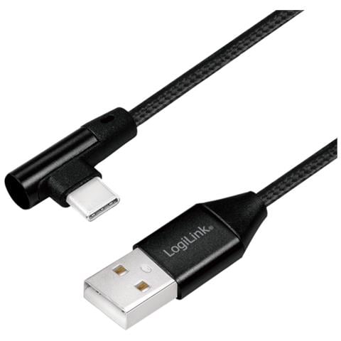 LOGILINK CU0137 cavo USB 0,3 m 2.0 USB A USB C Nero