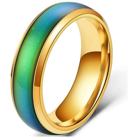 Anelli di scolorimento intelligenti dei gioielli dell'anello dell'umore del colore del